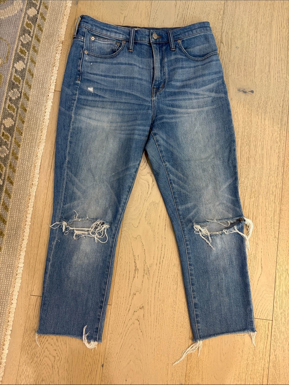 Madewell High Rise Slim Boyfriend Jean